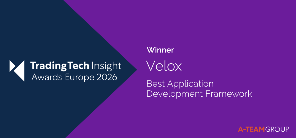 TradingTechIns's tweet photo. @veloxbuildfast has won Best Application Development Framework in the TradingTech Insight Awards Europe 2026!  Congratulations!

All winners: https://t.co/hRW4HQ7aKH

#TTIawards #TradingTech #Trading #ApplicationDevelopment #DevelopmentFramework https://t.co/Z2kWGcyVcM