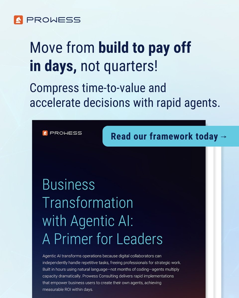 Prowess Consulting tweet media