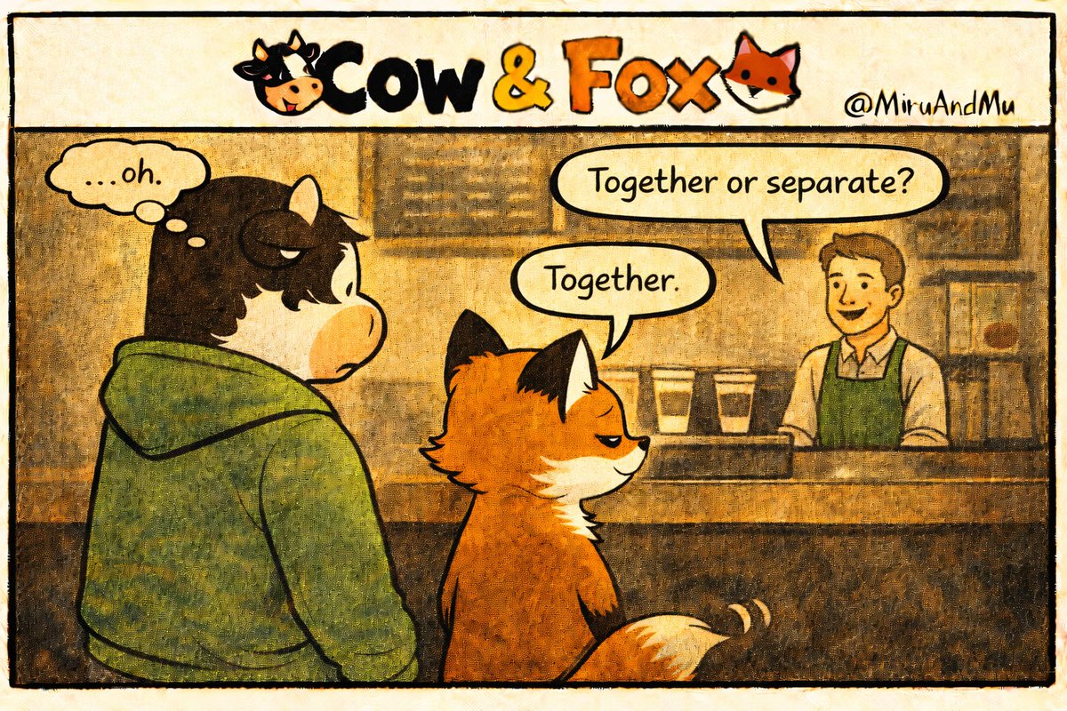 Miru & Mu 🦊🐮 tweet media