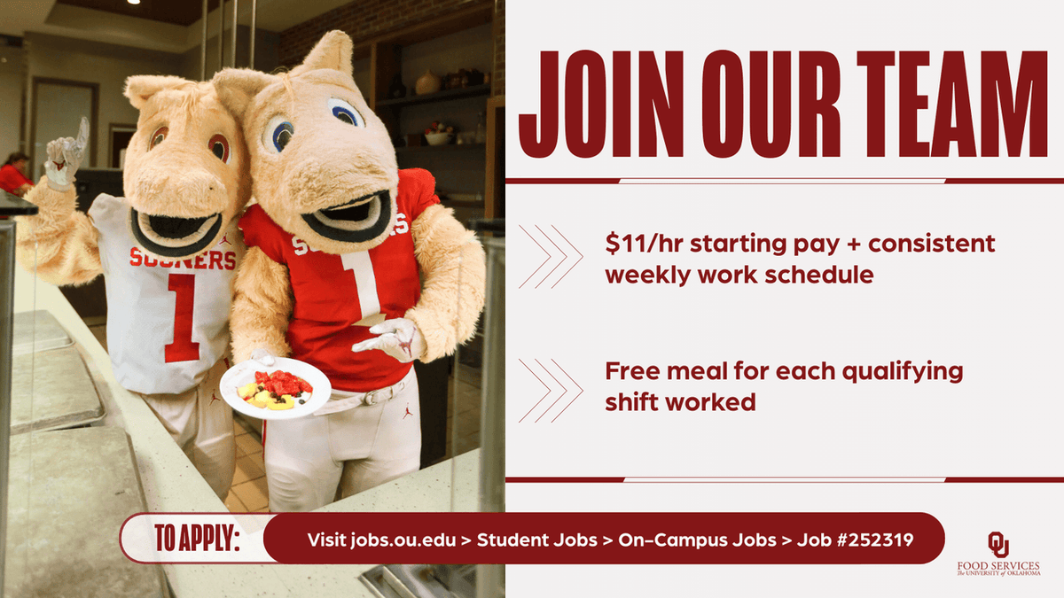 OU Campus Dining tweet media
