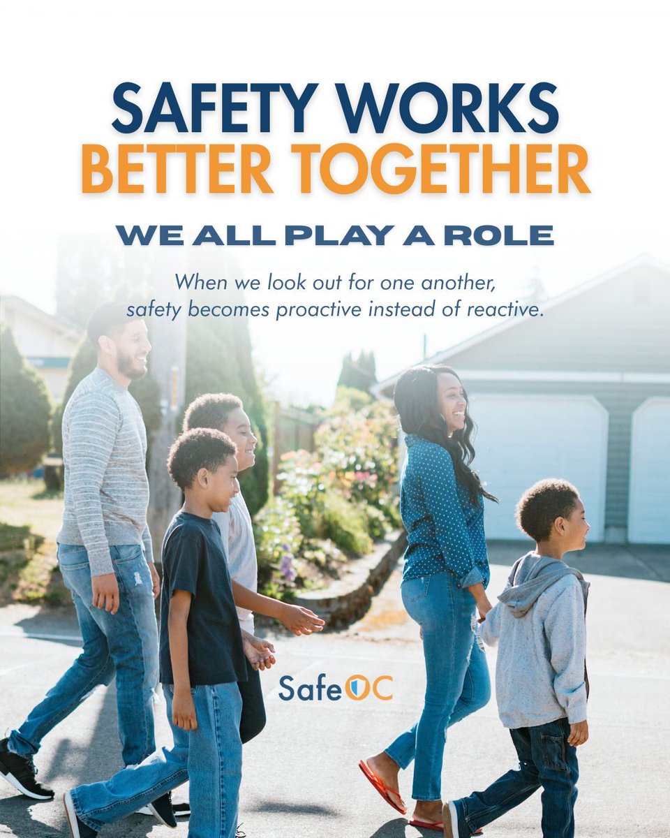 safe_oc's tweet image. 🏘️📣Community safety depends on shared responsibility.
Reporting concerns helps agencies respond and keeps neighborhoods informed.

Safety works best together. 

#SafeOC #CommunityResponsibility #SafetyReporting #PublicAwareness #StrongerTogether #OrangeCounty