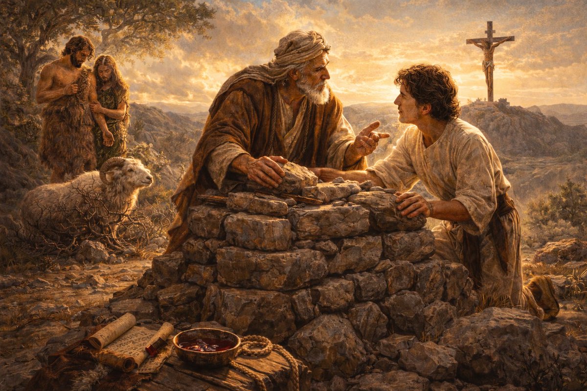 The account of Abraham offering Isaac in Genesis 22 can feel almost unbearable. A father, a promised son, a mountain, an altar. We often rush to the typology of Isaac as a type of Christ, or the ram as a substitute, but Latter-day Saint scripture invites us to see even more.

In