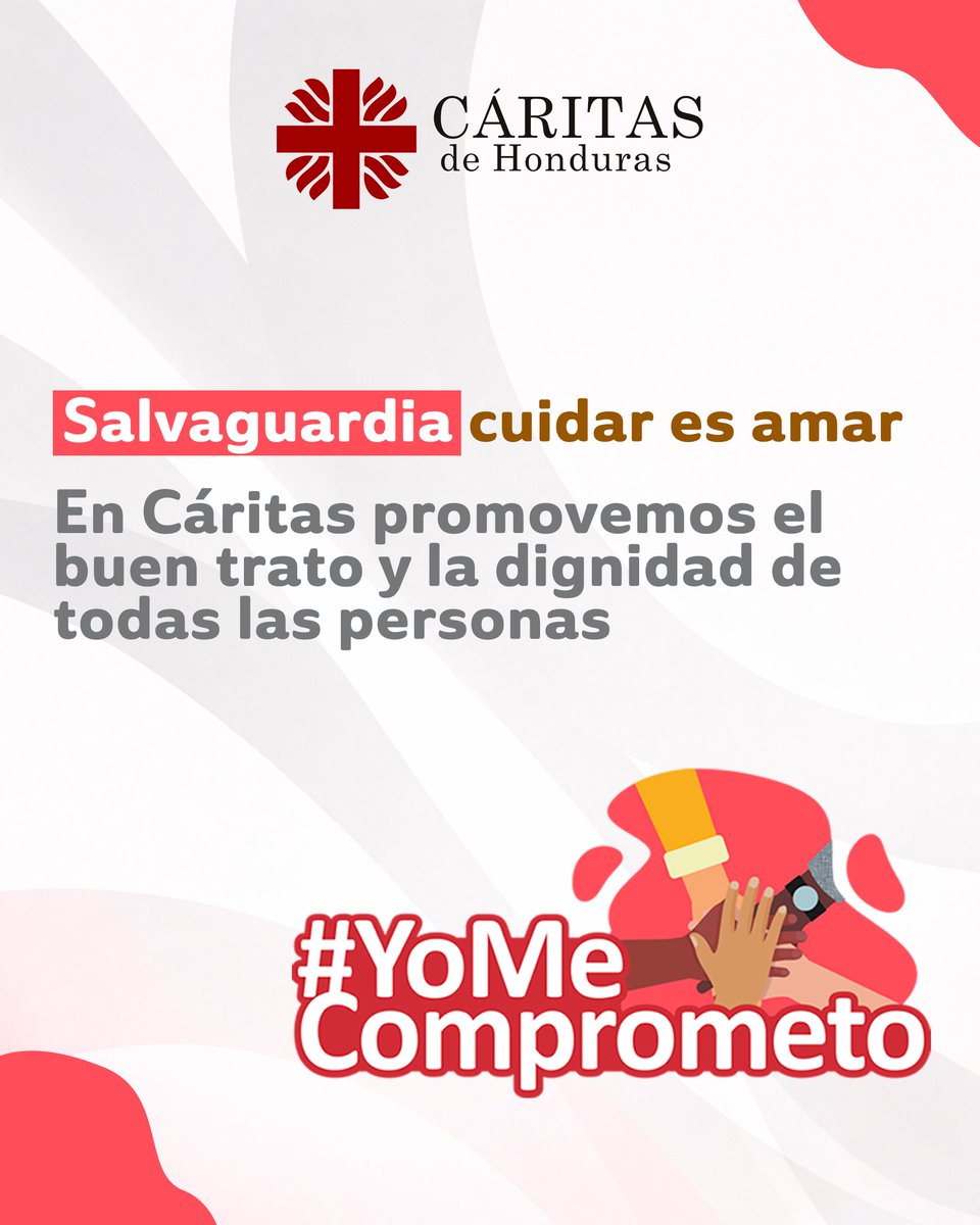 caritashonduras's tweet photo. En Cáritas de Honduras creemos que el cuidado no es opcional, es parte de nuestra misión.
Promovemos el buen trato, la dignidad y la protección de cada persona, especialmente de quienes se encuentran en mayor vulnerabilidad.
#YoMeComprometo #Salvaguardia #CaritasHonduras https://t.co/tEHwJuoEm2