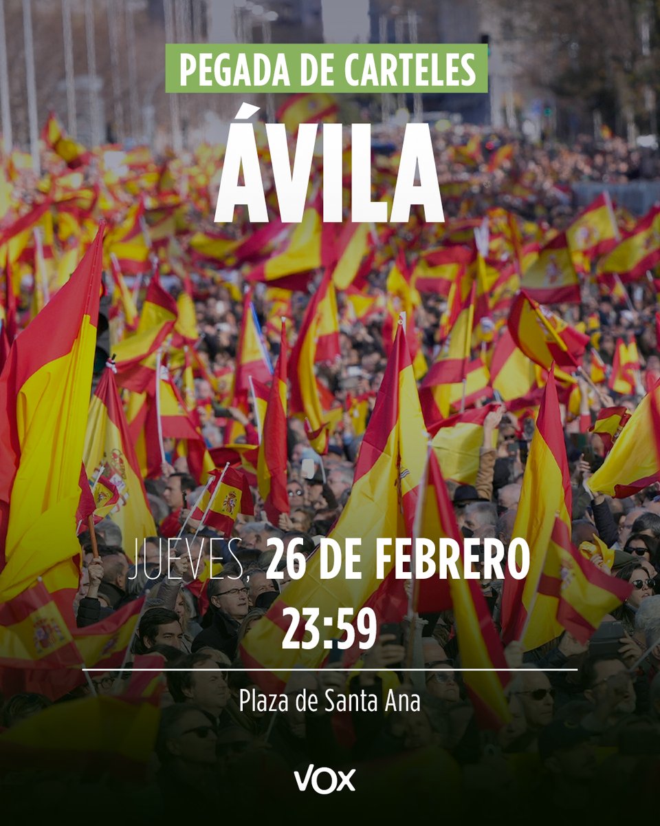 Acompáñanos esta noche en la pegada de carteles.

¡Te esperamos!

#SentidoComún