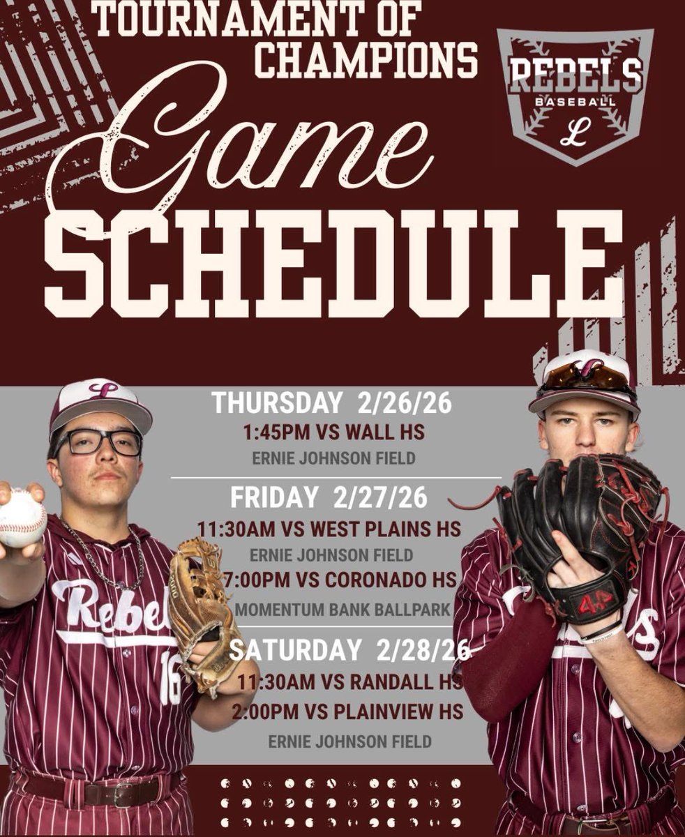 LHS Rebel Baseball tweet media