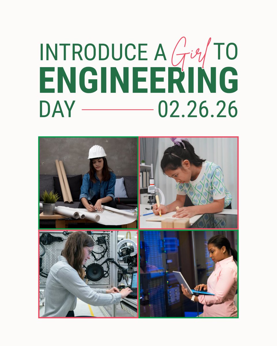 sgainc's tweet photo. Today, we encourage you to play and have fun with STEM! On National Introduce a Girl to Engineering Day it’s as easy as building with Legos or making paper airplanes. https://t.co/rqbzExKsfq