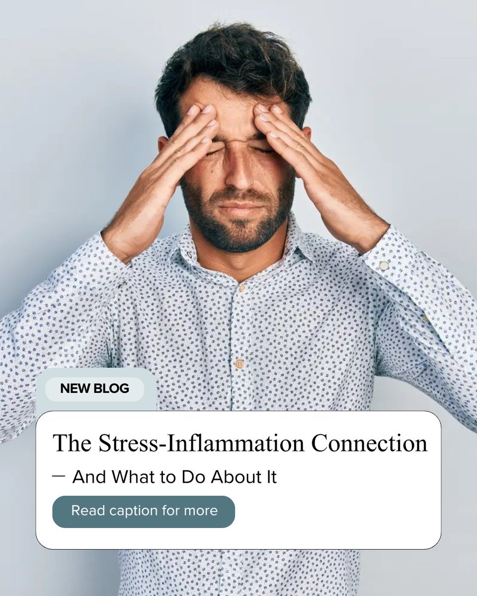 ExomindSMonica's tweet photo. Chronic stress doesn’t scream—it simmers. Inflammation, brain fog, pain, fatigue. When we calm the nervous system, healing follows. Calm is powerful medicine.

#BrainBodyConnection #InflammationAwareness #ModernMedicine
https://t.co/e4nfVUgKL1 https://t.co/LU0hGzVMEq
