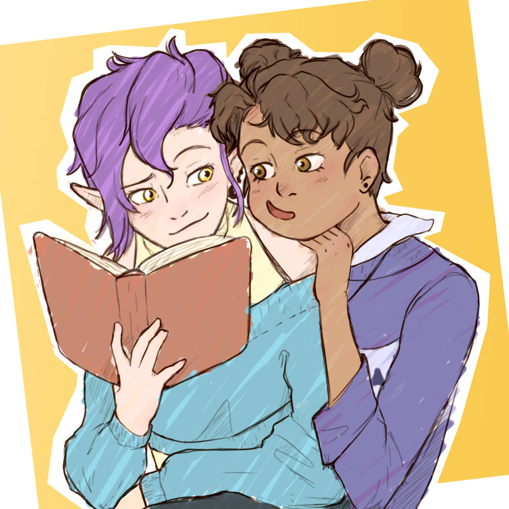 Luz e Amity baseada na nova Graphic
Novel. Fiz a roupa da Amity diferente pq acho que
aquela não é a roupa do dia a dia dela. #toh #lumity #theowlhouse