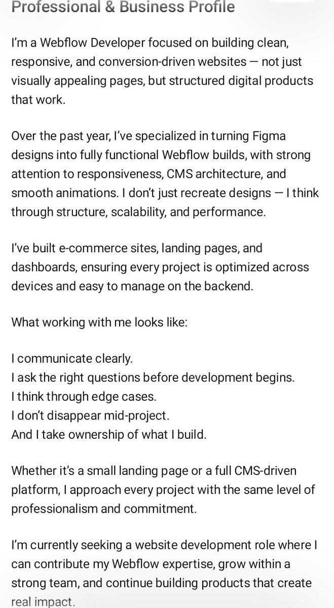 Alonge Elijah| Webflow Developer tweet media