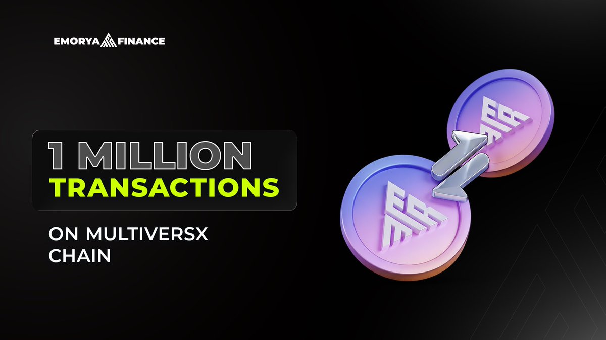 🚀First 1 MILLION transactions.

No limits. No slowing down. 🔥