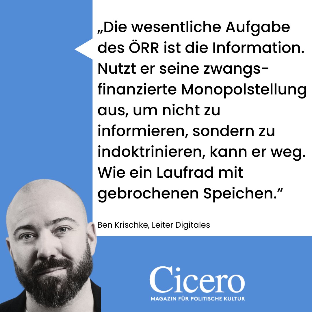 cicero_online's tweet image. Hier geht's zum Artikel von Ben Krischke: tinyurl.com/2yhawmgh #ZDF #Hayali