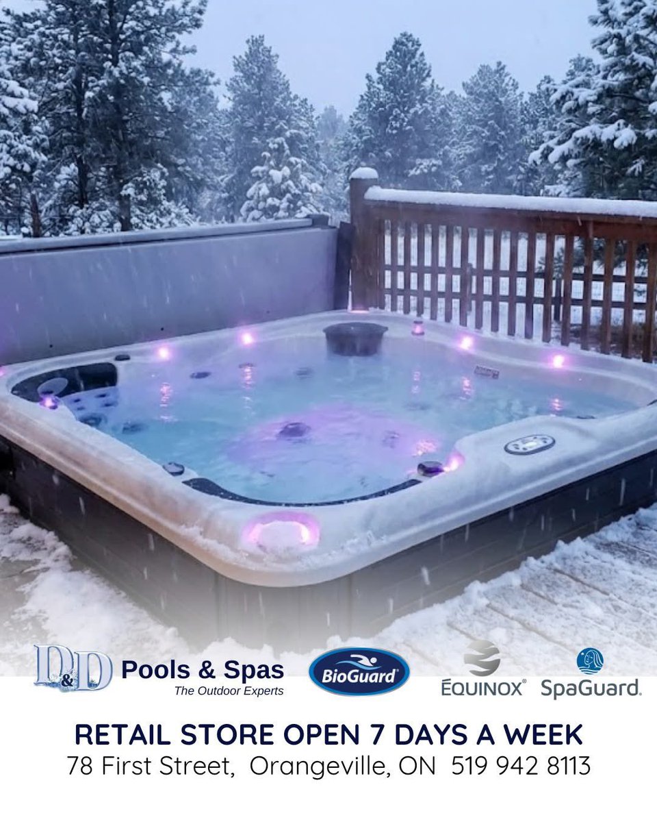 DDpoolsOville's tweet image. Sit back and relax! D &amp;amp; D Pools and Spas makes caring for your home spa easy - with everything from water treatments to chemical packages. We've got you covered!
D &amp;amp; D Pools and Spas

78 First Street, Orangeville 
Call (519) 942-8113
d-dpools.com

#BigGreenEgg #DDPools
