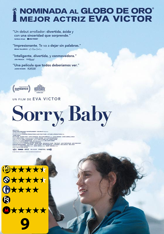La crítica opina:

💛 SORRY, BABY de Eva Victor
★★★★½ - 9/10

trailersyestrenos.es/sorry-baby-eva… #Estrenos #SorryBaby