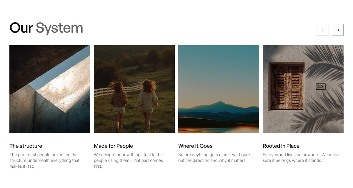 feature sections deserve this level of design