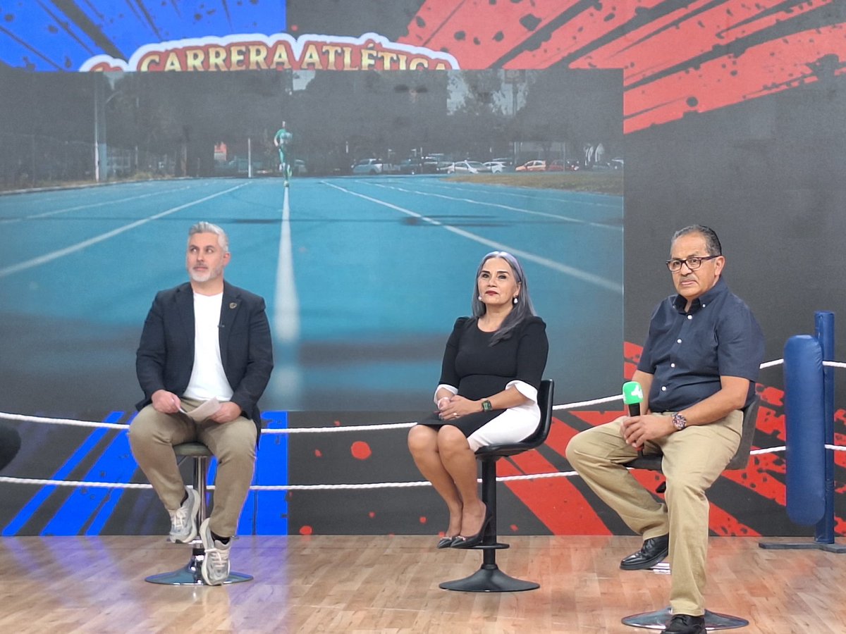 ¿Estás list@ para conocer la 6ª carrera atlética Tv Cuatro Máscara vs Corredera?😱

No te pierdas la transmisión en vivo vía Facebook 📹 facebook.com/share/v/1akvMA…