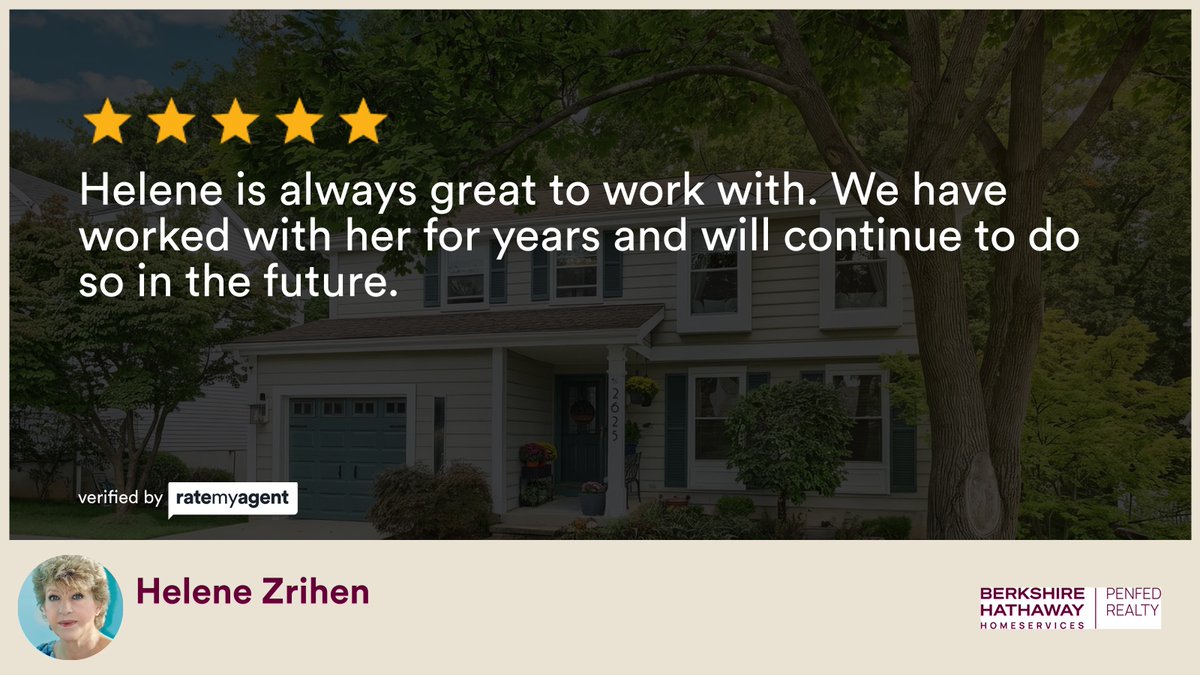 Helenezri's tweet photo. My latest RateMyAgent review in Bel Air South.
MD 583563
https://t.co/K7b9XLXbSt

...
#ratemyagent #realestate https://t.co/YRAAUzvMQO