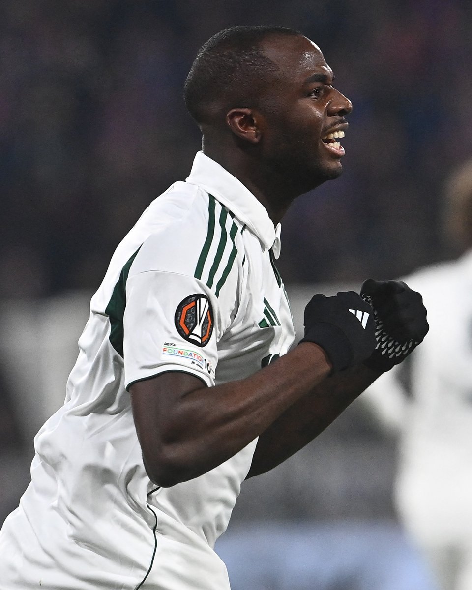 Andreas Tetteh with his third goal in just two #UEL appearances 😅☘️