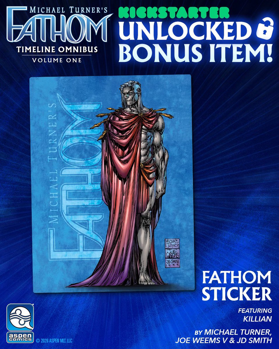 EkosGenesis's tweet photo. We’ve just unlocked a new bonus item for our Fathom Timeline Omnibus backers: an exclusive Kiani bookmark!

Already backed? You’re all set — we’ve already added these items to your order. If not, you can still place your order at 
https://t.co/Nc7Yz1klu7 & receive all the bonuses!