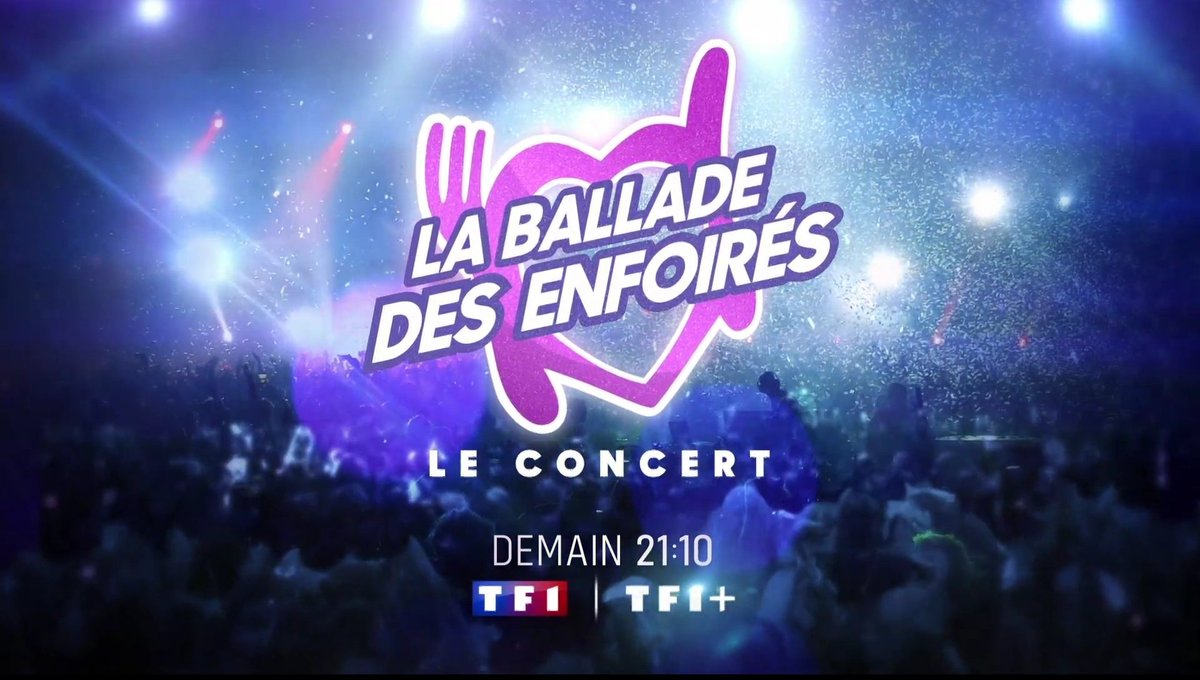 Soldatdesmedias's tweet photo. Demain à 21h10 sur @TF1, le grand concert événement des #Enfoirés2026 ! Avec les artistes suivants @VITAA, #HélénaBailly, #Marine, @JarryAtypique, @DemaisonFx, @MicheleLaroque, @JeniferOfficiel, #GérardJugnot, @claire_keim, @cwillem, @Zazieonline... https://t.co/iFjdlXjr9L