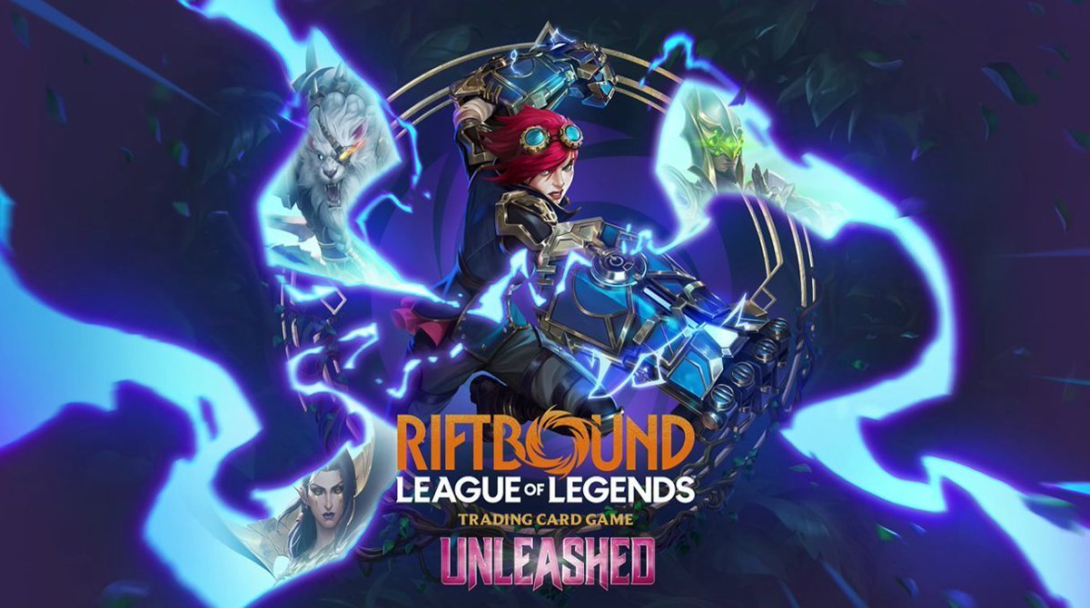 RiftboundReport's tweet photo. The Riftbound: Unleashed preview season starts in 2 weeks!

This is the last set to be released to Chinese audiences before it is released to English audiences! 🔥

Preview Season 👀
📅 March 16, 2026

Chinese Release 🇨🇳
📅 April 10, 2026

English Release 🇺🇸
📅 May 8, 2026 https://t.co/skqT4o5pAA