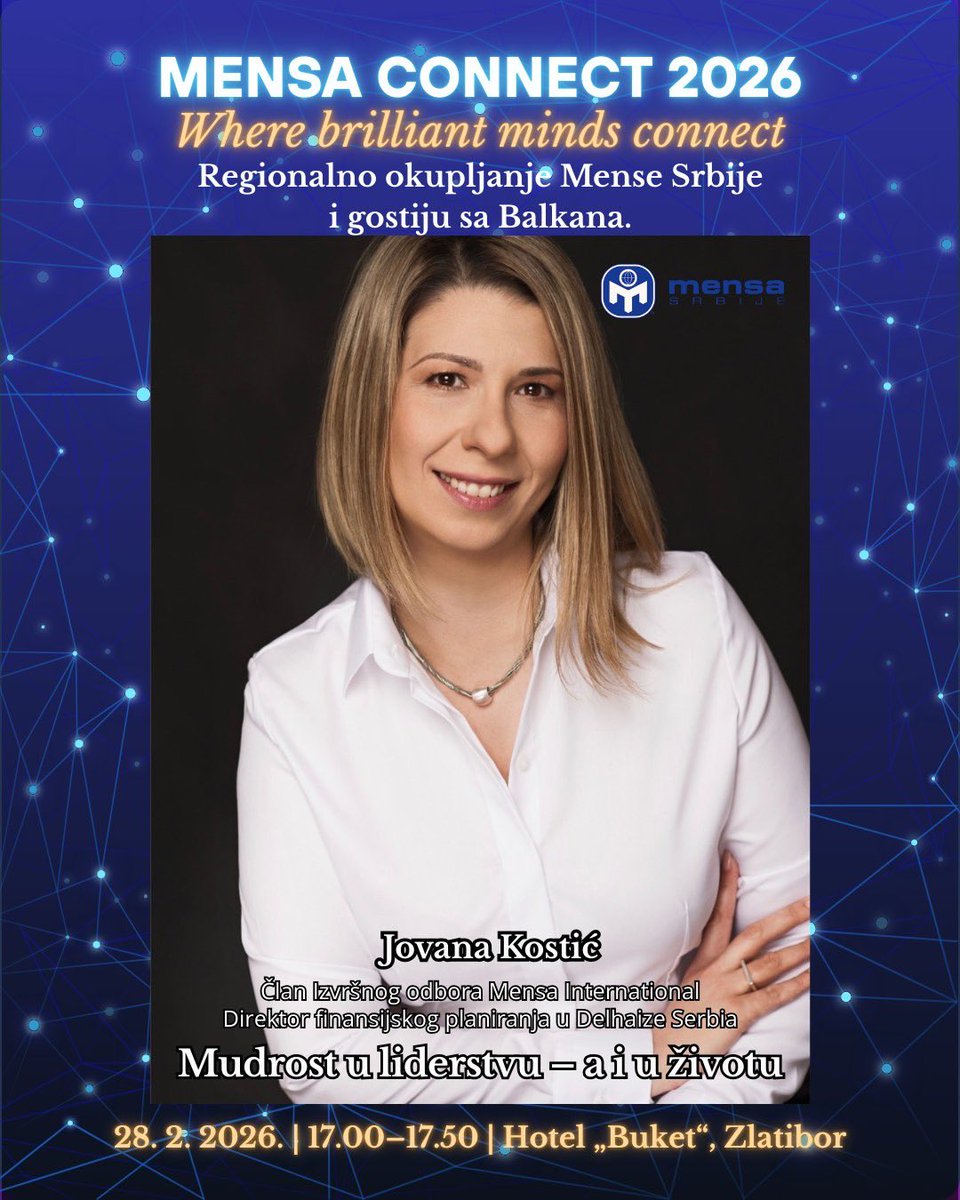 Predavanje Jovane Kostić o liderstvu kao znanju, odgovornosti i životnoj filozofiji. 🌍

Vidimo se na Zlatiboru!🙌