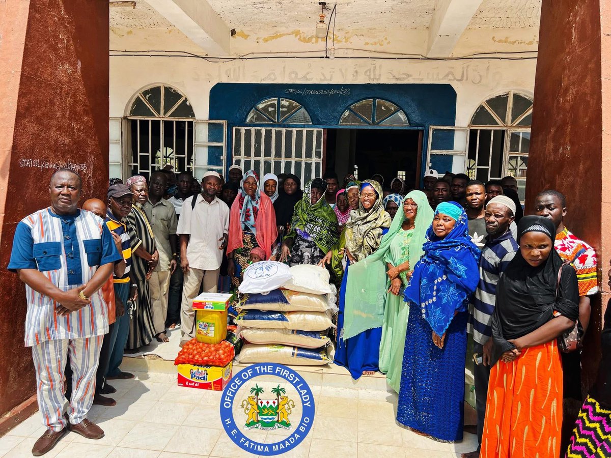 H. E. Fatima Maada Bio tweet media