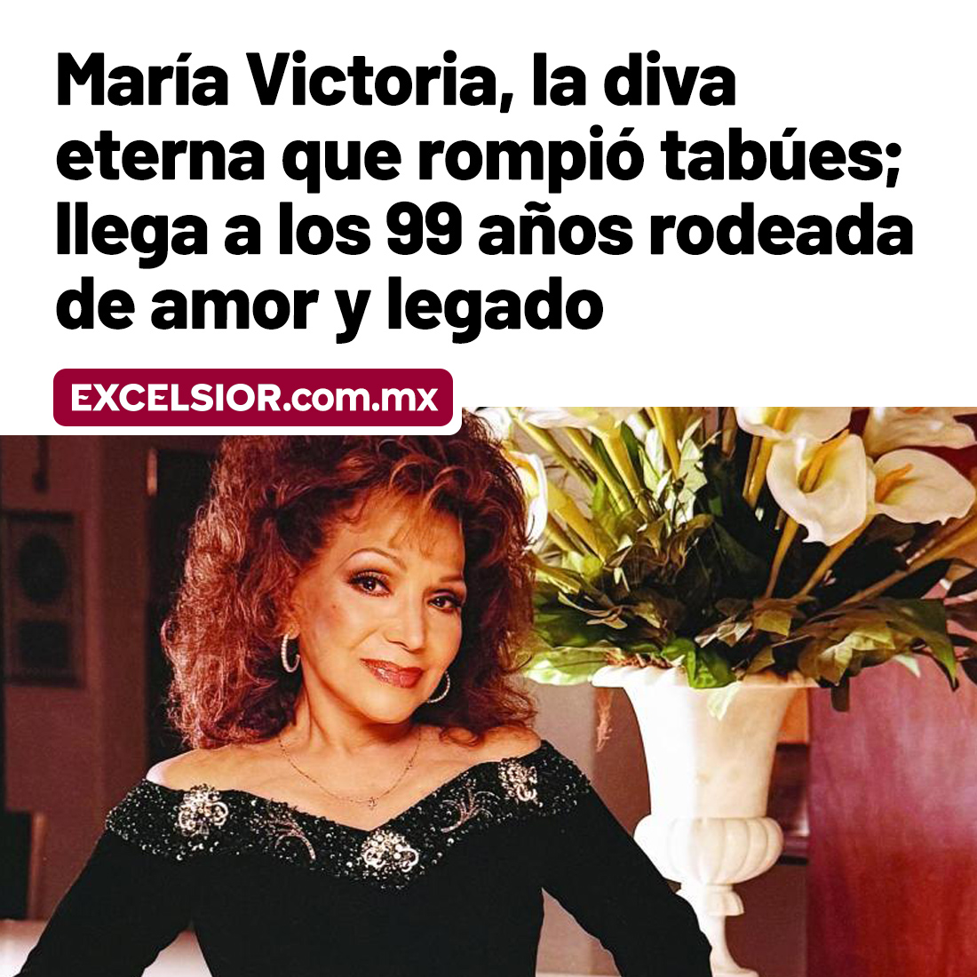 Excelsior's tweet image. Mujer de fe, estricta, pero muy amorosa con su familia, así es la actriz quien cumple hoy 99 años, dijo su hija Teté.
#actrices #actriz #diva #México 

excelsior.com.mx/espectaculos/m…