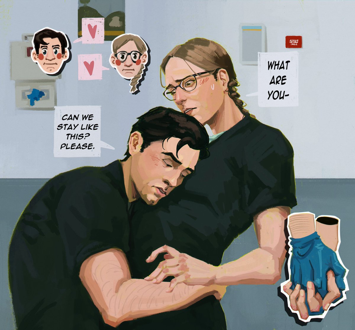 new langdonmel scenario as promised! happy pitt thursday <3