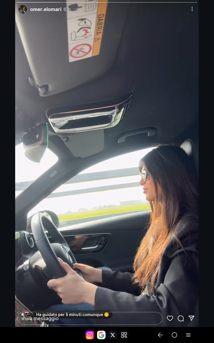 TLucilli's tweet image. I famosi 5 minuti di Rasha. ..anche a guidare avrà sicuramente fatto un grande sforzo fisico 😂😂🤣🤣
#rashmer