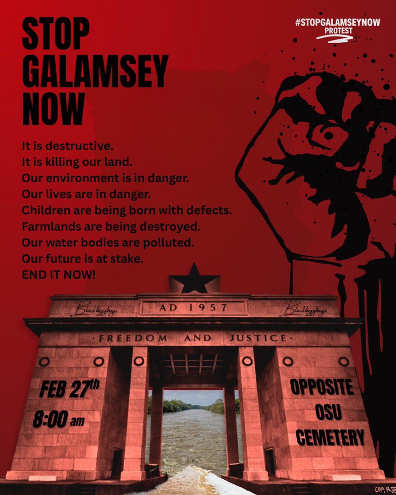 #StopGalamseyNow