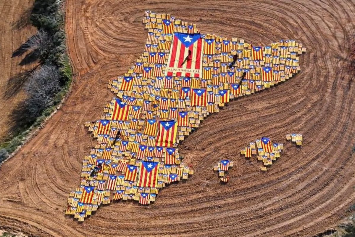 Gràcies (als lladres d'estelades) per deixar-nos aquesta imatge tant fantàstica. Utilitza-la! ✊
Els catalans de les pedres en fem pans!