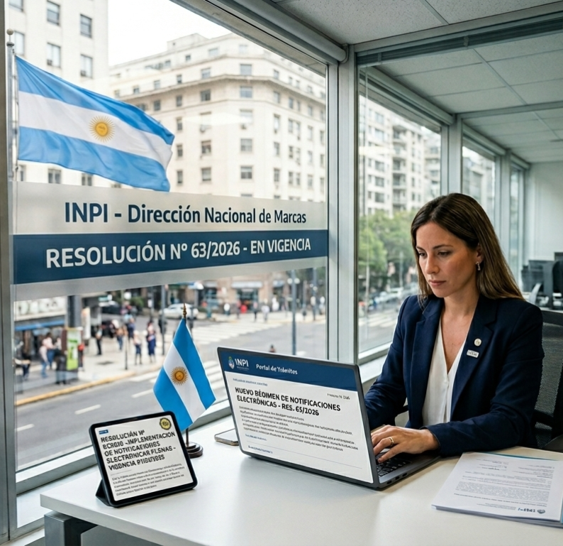 MRDEMARCA's tweet photo. #INPIArgentina agiliza registro de marcas, entra en vigencia la Resolución 63/2026, una medida clave del Instituto Nacional de la Propiedad Industrial (INPI) para modernizar y acelerar los tiempos de concesión de marcas. https://t.co/FENBFsVBFt 

#registrodemarcas #argentina https://t.co/A6EebGVFey