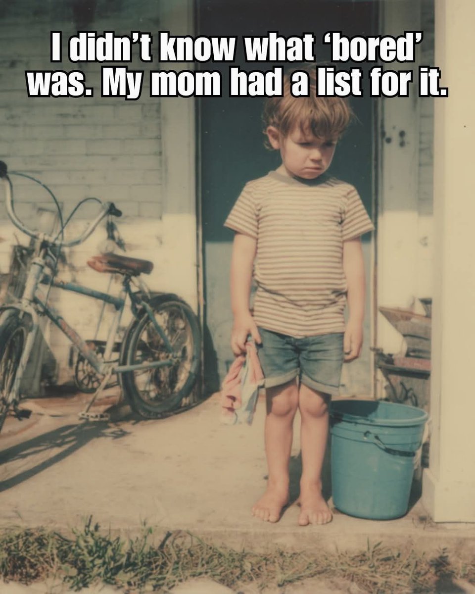 HappyMotorhead's tweet image. Did your mom have the same list?
#OldSchool