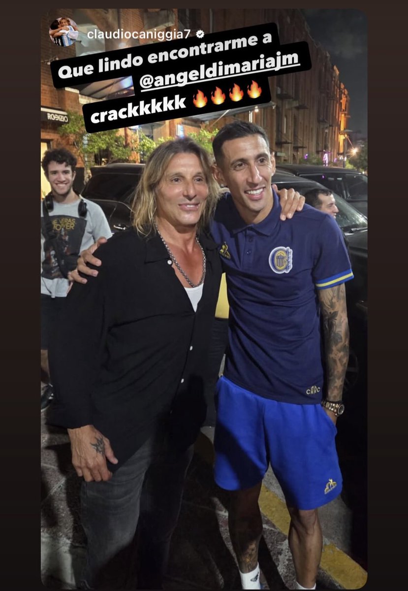 ManolisGiak83's tweet image. Claudio Caniggia &amp;amp; Angel Di Maria 😍

📷 IG Claudio Caniggia