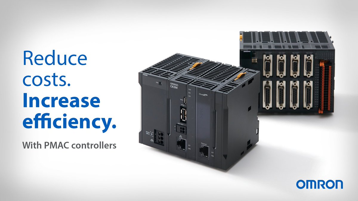 OmronAutomation's tweet image. Are you controlling your machines with the utmost precision? Maximize your #machine performance with the #OMRON CK5M programmable multi-axis controller (PMAC), one of the most powerful motion controllers in market. Learn more: omron.pub/4aD6srh #motioncontrol #manufacturing