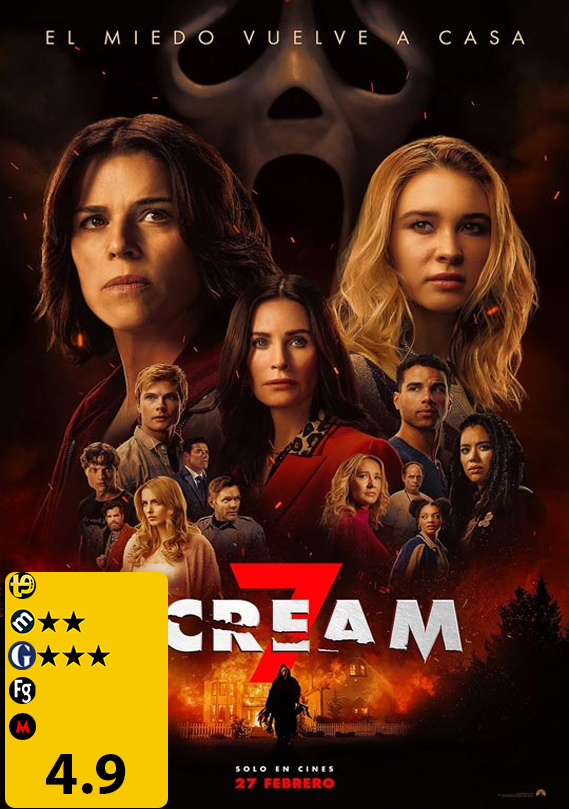 La crítica opina:

❌ SCREAM 7 de Kevin Williamson
★★½ - 4.9/10

trailersyestrenos.es/scream-7-kevin… #Estrenos #Scream7 #Scream