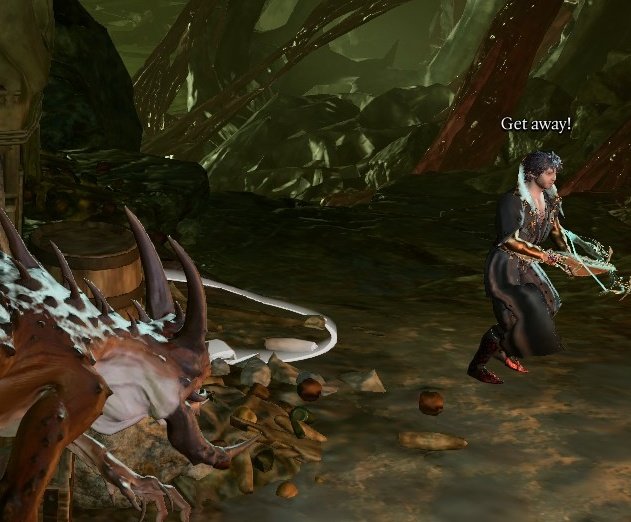 _drag0nb0rn's tweet photo. gortash doesn't really like the slayer form https://t.co/O9R8oXduv8