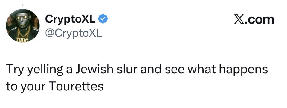 dante43er's tweet photo. @JamieRdeakin @StillJustBarra @charles270 So the side that’s launching the N word(hard ER) and “retard”, non stop can’t take slurs back ? https://t.co/Vufu9mqP7a