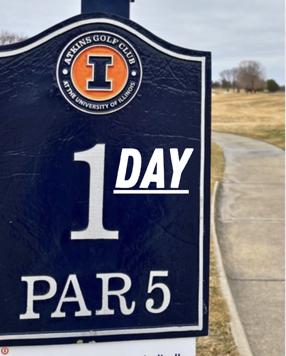 AtkinsGolfClub's tweet photo. Tomorrow’s the day! The course is officially open and ready for you, and we can’t wait to welcome everyone back out. 

#troon | #illini | #atkinsgolfclub https://t.co/mSxda7smdJ