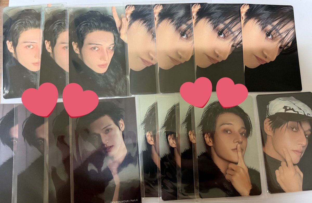 ど深夜に集まったウヨンを並べて鑑賞😆