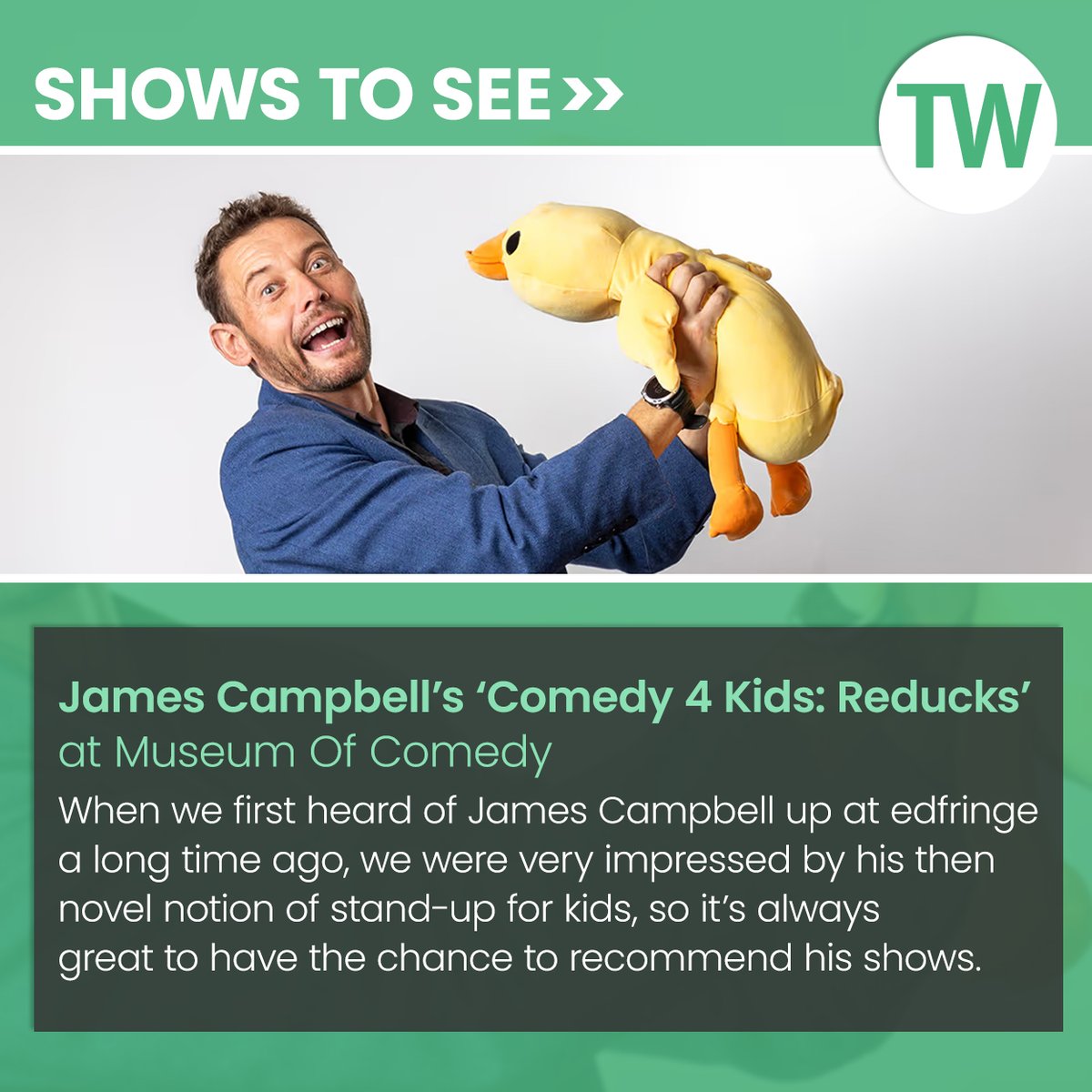 ThreeWeeks Edinburgh tweet media