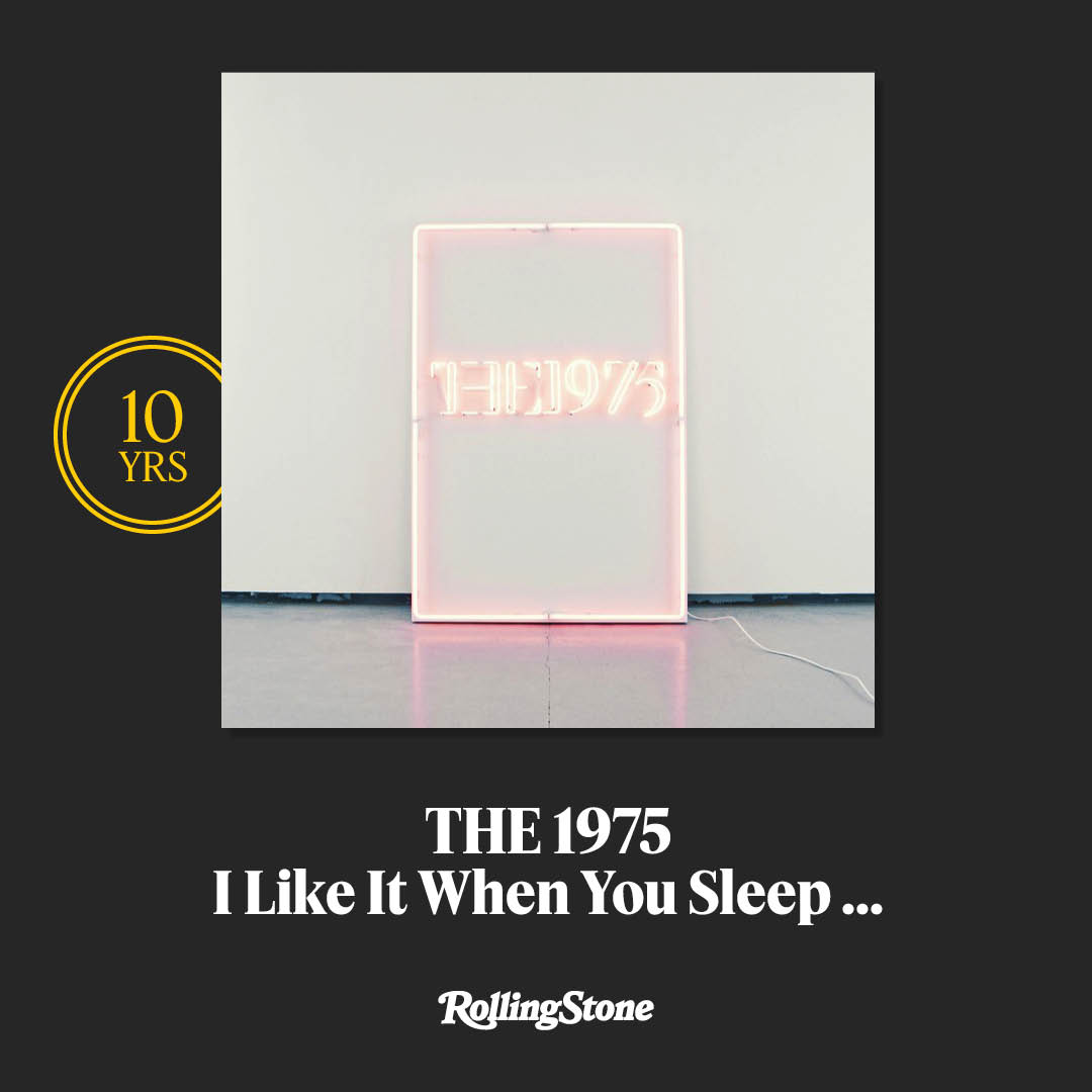 The 1975 (<a href="/the1975/">The 1975</a>) released 'I like it when you sleep, for you are so beautiful yet so unaware of it' 10 years ago today. 💿