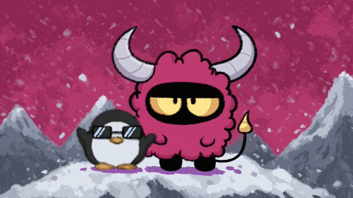 cold blooded recognized cold blooded. 😈🐧

$YAKK + penguin energy = unstoppable.

who wants to see more mashups? drop ideas below.

<a href="/pudgypenguins/">Pudgy Penguins</a> slide in if you're feeling the drip. 

#YAKK #PinkCult #GETYAKKED #PudgyPenguins
