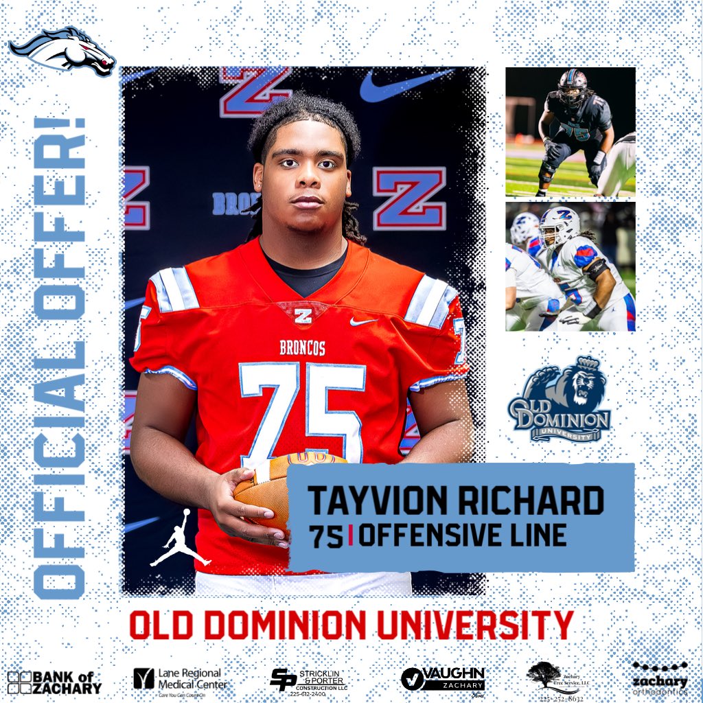 Zachary High Football tweet media