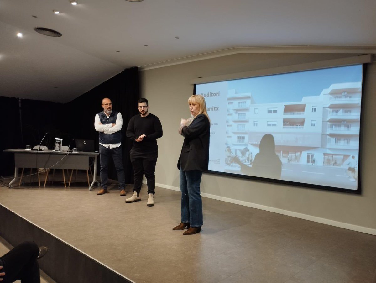SolerCatalina's tweet photo. Sí, complim, a la fi, hem pogut presentar el projecte del futur auditori, tant demanat per Felanitx. Aviat podrem licitar #feina #complim https://t.co/KOvMr8nHBb