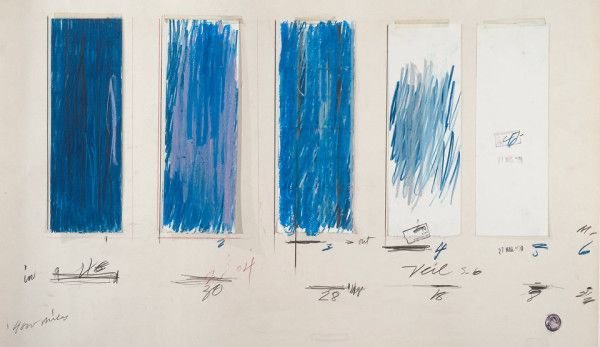 Cy Twombly, Untitled. c. 1960s.

Mixed media on paper.