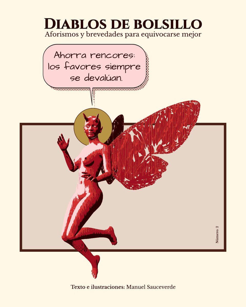 Sauceverde's tweet image. ¡Los malos consejos ayudan a quien no los obedece! 😁😁😁

#devil #vector #vectordesign #vectorillustration #vectorartwork