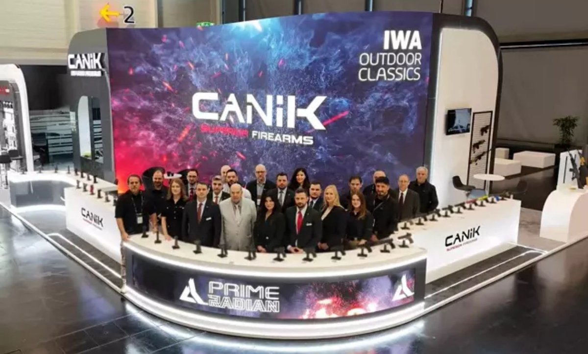 💥 CANiK’in yeni ürünleri Avrupa’da ilk kez görücüye çıktı

➡️ CANiK, Almanya’nın Nürnberg kentinde düzenlenen IWA OutdoorClassics 2026’da yeni nesil ürünlerini Avrupa vitrinine taşıdı.

ABD’deki SHOT Show’un ardından yılın ikinci büyük lansmanını gerçekleştiren şirket, özellikle