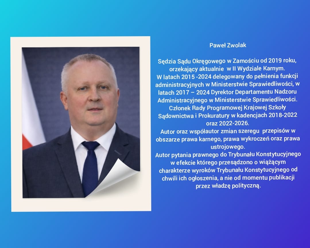 Z przyjemnością prezentujemy Państwu naszych <a href="/PRAWNICYdlaPOL/">Prawnicy dla Polski</a> kandydatów do Krajowej Rady Sądownictwa <a href="/KRS_RP/">Krajowa Rada Sądownictwa</a> ⤵️

Prosimy o Państwa poparcie i oddanie głosów na całą 15. (nie ma limitów) - szczegóły na witrynie: 
www <a href="/PRAWNICYdlaPOL/">Prawnicy dla Polski</a> .pl

Czas nagli - w dniu 10. marca musimy mieć