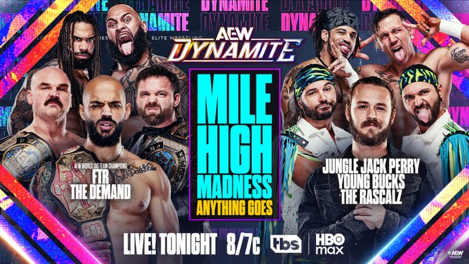 The Demand & FTR vs Young Bucks, The Rascalz & Jack Perry Dynamite (25 ...